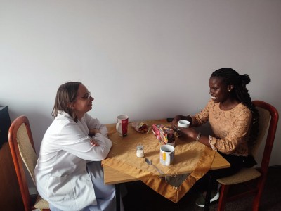 Letni program TABMED (Torun and Bydgoszcz Medical Summer Program) w Katedrze Chemii Organicznej, realizowany przez zagranicznych studentów kierunku farmacja . Kliknij, aby powiększyć zdjęcie.